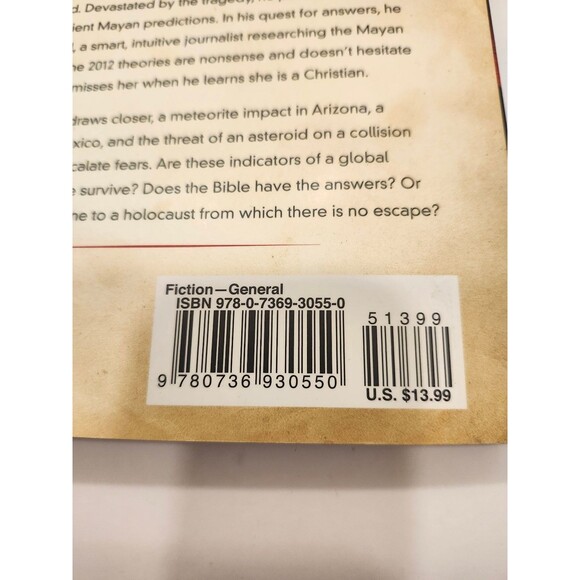 The Mayan Apocalypse Hitchcock Gansky 2010 Paperback Fiction Harvest House - Picture 3 of 16
